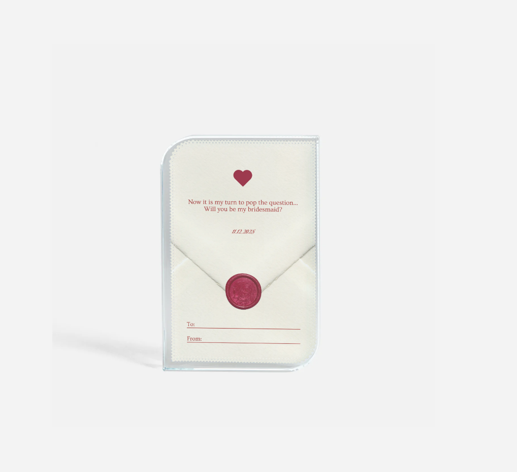 Glass Photoblock - Message (Full Size)