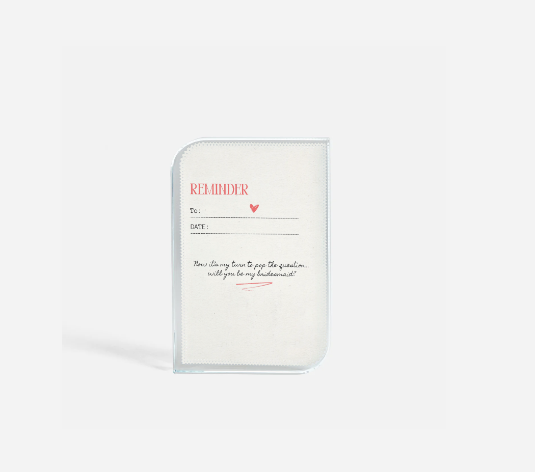 Glass Photoblock - A Reminder (Full Size)