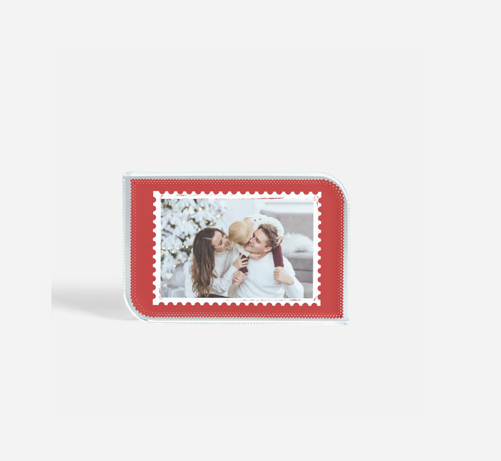 Glass Photoblock - Stamp (Full Size)