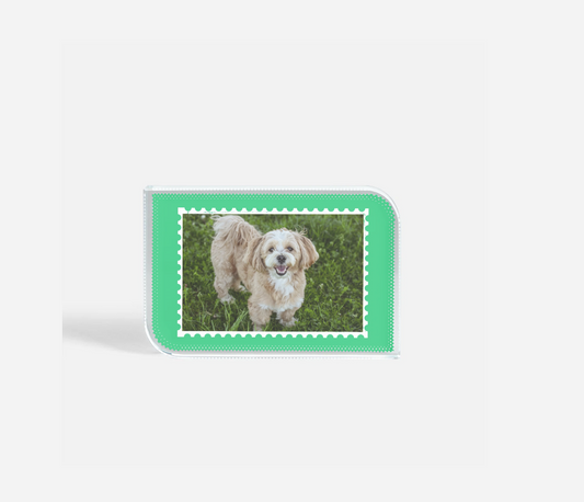 Glass Photoblock - Stamp (Full Size)