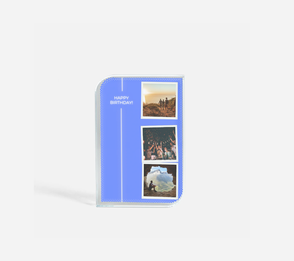 Glass Photoblock - Trio (Full Size)