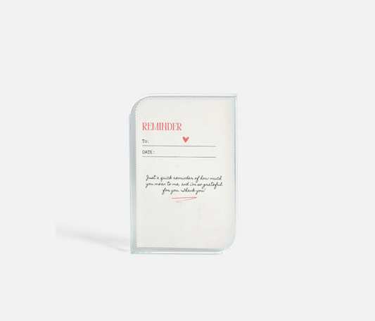 Glass Photoblock - A Reminder (Full Size)