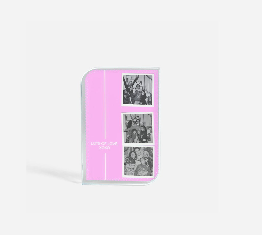 Glass Photoblock - Trio (Full Size)